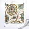 Botanical Damask Ivory Mint Mustard Gold Ornate Bohemian Boho Refined Floral Moroccan Hand Drawn Custom Printed Fabric by Spoonflower Various Fabrics by the Yard or Fat Quarter